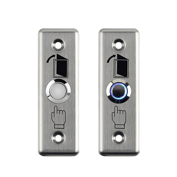 ACM-K6A Stainless Steel Panel Exit Push Button Finger For Access Control System Door